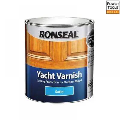 £8.33 • Buy Ronseal Exterior Yacht Varnish Satin 250ml