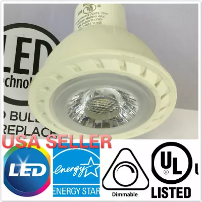 4 Pcs 5.5W GU10 COB Spot Light Dimmable LED 490lm CRI 80 UL List • $22.99