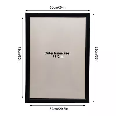 33 X24  LED Light Box Backlit Movie Poster Art Picture Frame Advertising Display • $66.50