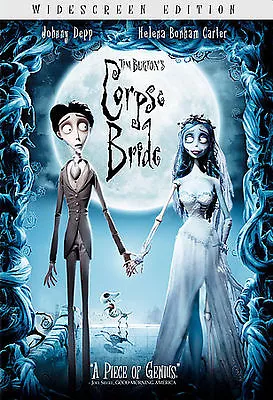 Tim Burton's Corpse Bride (Widescreen Edition) Johnny Depp Helena Bonham Carte • $6.99