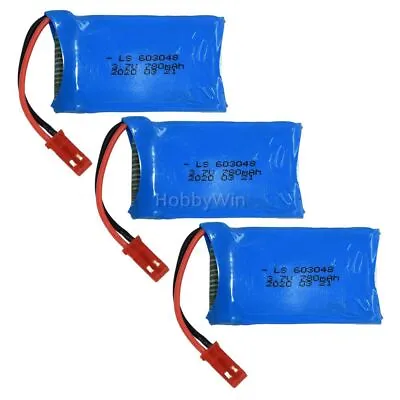 $19.85 • Buy 3.7V 780mAh 20C LiPO Battery JST Plug For Mini Size RC Plane Helicopter Drone