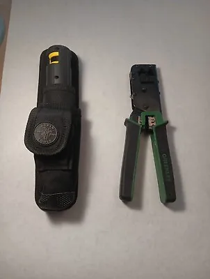 Greenlee Crimpers & Klein Tool With Case. No. Vdv427-102 • $30