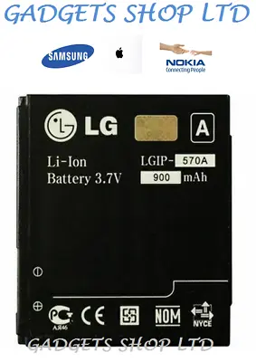 Genuine LG LGIP-570A Battery For Cookie KP500 KP501 KF700 KC550 KC780 KP800 • £9.99