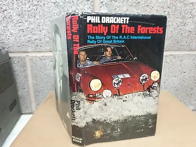 £17.50 • Buy Rally Of The Forests  Phil Drackett 1970 First Edition Hardback Book And Jacket