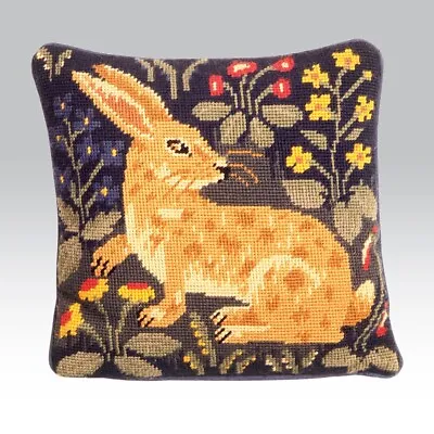 EHRMAN Rabbit HUNTING RUG MEDIEVAL Retired TAPESTRY NEEDLEPOINT KIT RARE • $183.17