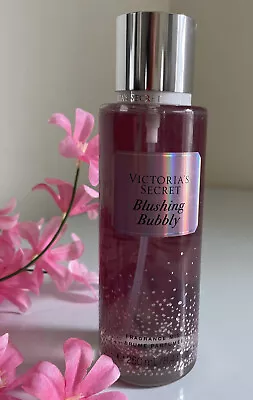 Victoria's Secret Blushing Bubbly  Fragrance Body Mist 8.4 Fl.oz Spray Ne🦋 • $15.99