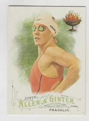 (12) Missy Franklin 2016 TOPPS ALLEN & GINTER CARD LOT #202 SWIMMING CHAMPION • $2.49