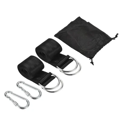 $26.58 • Buy 6.5ft Heavy Bag Hanger Straps Mount For Boxing Punching Bags Hanging, Black