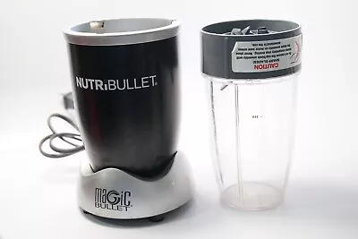 Nutribullet Magic Bullet Model NB-101S 600W Black Tested Working With Cup • $39.99