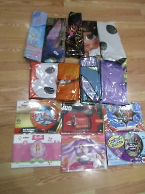 Hard To Find Characters Vintage XL Mylar Balloons U Pick NOT A LOT NOS • $14.99