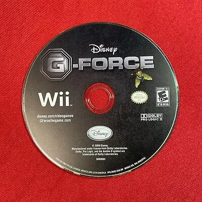 G-Force Nintendo Wii Video Game Disney - Game DISC ONLY Tested Works Great • $5.99