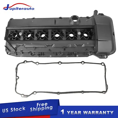 Engine Valve Cover W/ Gasket For BMW 325i 330i 530i X3 X5 E46 E39 11127512839 • $60.95