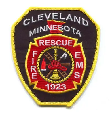 Cleveland Fire Rescue Department Patch Minnesota MN V2 Prototype • $3.95