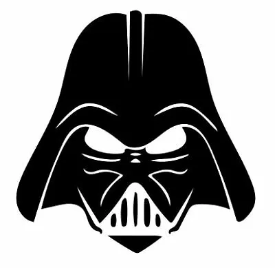 Disney Star Wars Darth Vader Vinyl Window Car Decal/Sticker • $6