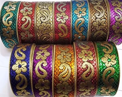 £1.79 • Buy 1 Yard Beautiful Embroidered Pattern Lace Trimming Ribbon Dress Making Craft