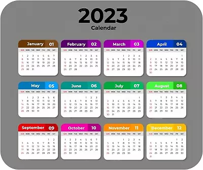 New 2023 Calendar Computer / Laptop Mouse Pad • $13.50