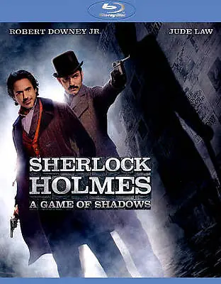 SHERLOCK HOLMES 2 A GAME Of SHADOWS BLU-RAY Classic MYSTERY Comedy THRILLER NEW • $5.95