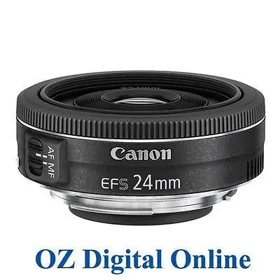 NEW Canon EF-S 24mm F/2.8 STM Lens 24 F2.8 1 Yr Au Wty • $394.90