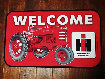 McCormick-Deering Farmall M Tractor Welcome Door Mat - International Harvester • $39.97