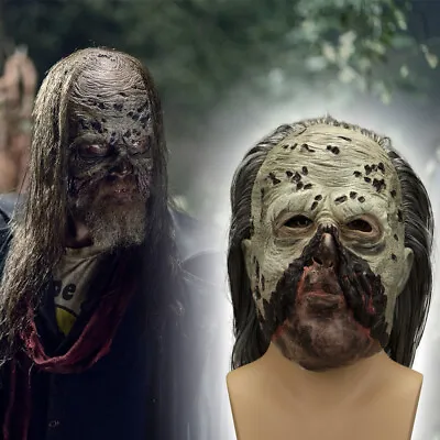 The Walking Dead Whisperers Beta Mask Cosplay Halloween Zombies   Horror Masks • £16