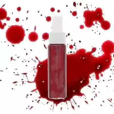 Fake Blood Spray Paint Halloween Vampire Dracula Make Up Costume Fancy Dress • £5.69