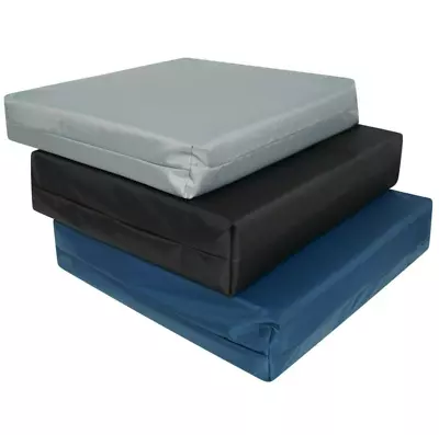 Deep Pressure Relief Memory Foam Seat Pad Wheelchair Cushion Waterproof Cover • £11.15