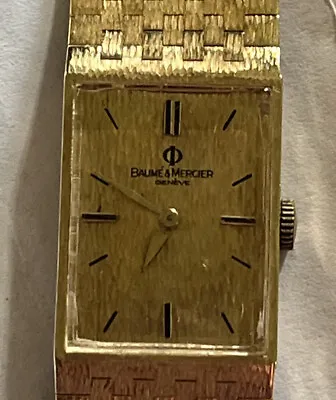 Baumé & Mercier - Men’s 14k Gold Watch - Vintage 1950/1960 • $3200