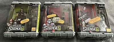 GI Joe Sigma Six 6 Lot Cobra Commander Destro Zartan Unopened  • $19.49