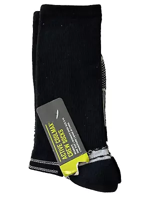 EDDIE BAUER Active Coolmax Crew Socks Womens One Size Shoe Size 5-10 • $13.12