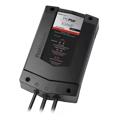 ProMariner ProMar1 DS Digital - 10 Amp - 2 Bank Charger • $149.99