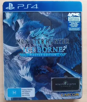 $80 • Buy Monster Hunter World Iceborne Master Edition Sony PS4 Game Playstation 4