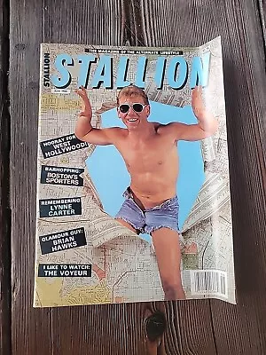 Stallion Magazine Men Gay Interest June 1985 Vintage • $29.99