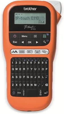 Brother PT-E110 Label Maker P-Touch Electrician Printer Handheld NEW • £45.99