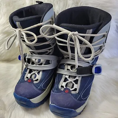 USED Rossignol / Emery S.I.S / Snowboard Boots Mens Size 9 Blue  • $84.99