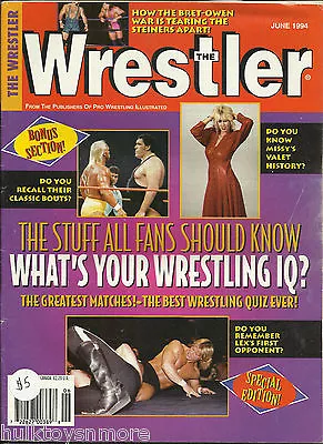 The Wrestler Wrestling Magazine June 1994 Hulk Hogan Andre The Giant Missy Hyatt • $9.99