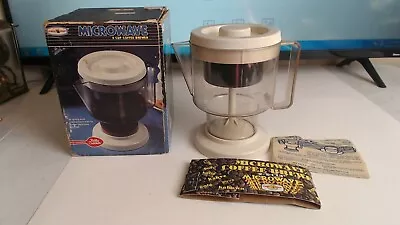  Nordic Ware Microwave Coffee Pot Brewer Maker 6 Cups In Original Box • $21.84