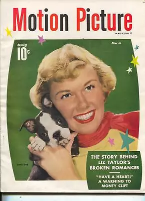 Motion Picture-Doris Day-Monty Clift-Jimmy Stewart-Vic Mature-March-1950 • $71.40