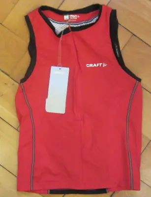 New Craft Triathlon Shirt Top Fitness Running Size S Craft Price 84.95 Euro Mega • £4.28