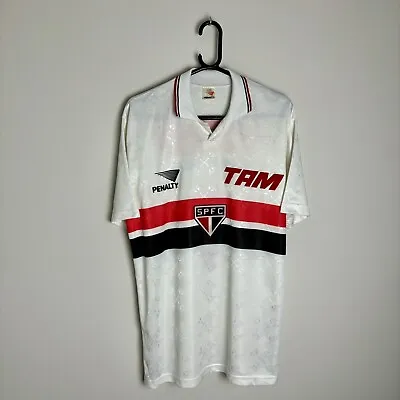 Sao Paulo Football Shirt Jersey 1993 Home #8 (L) • $372.63