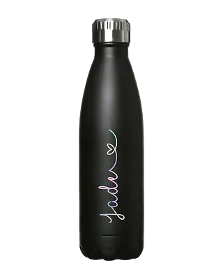 Love Island Text Personalised Name Water Bottle Vinyl Decal Sticker Water Bottle • £1.48