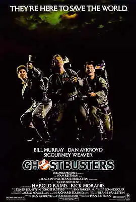 $17.98 • Buy GHOSTBUSTERS Movie POSTER PRINT 27x40 Bill Murray Dan Aykroyd Harold Ramis