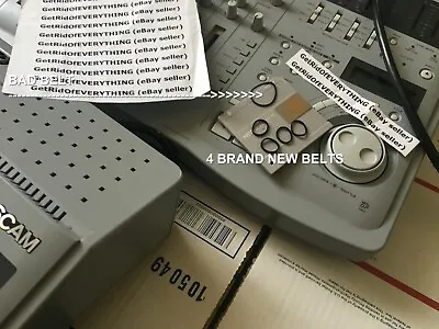 4 Tascam 564 Digital Portastudio 4 Track Minidisc Recorder Load Eject Belts Belt • $29.99