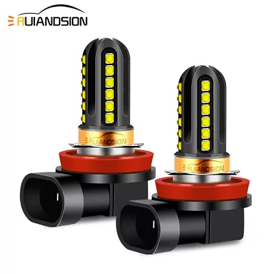 Canbus H4/H7/H8/H11/9006 XBD LED Car Fog Light Daytime Running Bulb 10-30V 6000K • $28.59