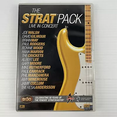 The Strat Pack DVD Live 50th Anniversary Of The Fender Stratocaster Guitar VGC • $12.50