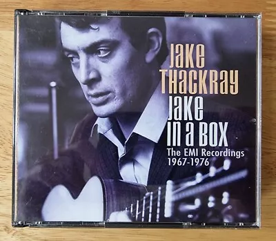 Jake Thackray : Jake In A Box - The Emi Recordings 1967 - 1976 4 CD Box Set RARE • £37.25