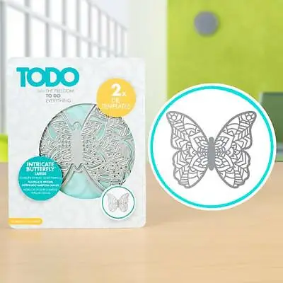 SALE New Todo Metal Cutting Dies Intricate Butterfly Large  • £2