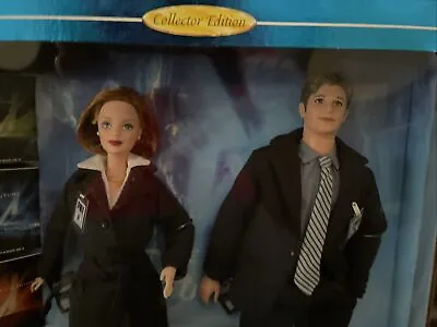 1998 Mattel The X Files Barbie & Ken Dolls As Scully & Mulder 19630 New In Box • $52.95