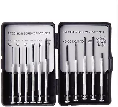 11pc Mini Precision Screwdriver Set Repair Tool Kit Glasses Laptop Phone Watches • £3.99