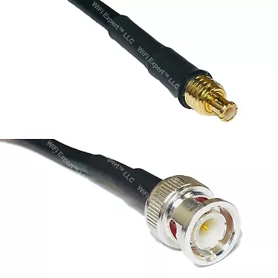 LMR195 MCX MALE To BNC MALE Coaxial RF Cable USA-Ship Lot • $16.19