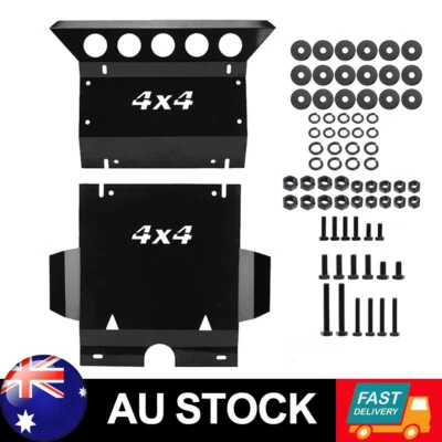Heavy Duty Bash Plate For Toyota Hilux 2005-2015 N70 KUN26 Sump Guard 2mm Black • $142